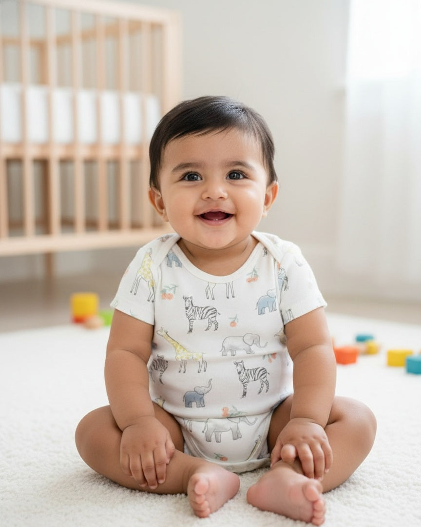 Mini Safari-Friends Bodysuit